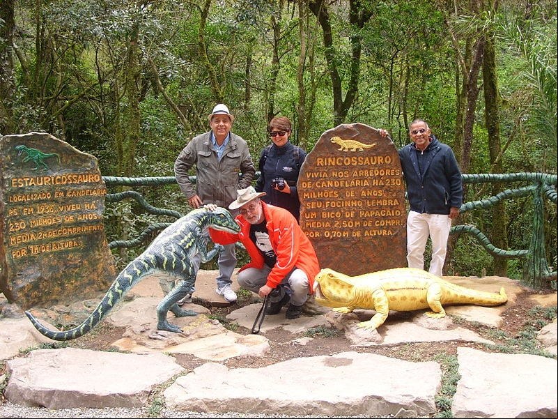 O mais importante deles é a Formação Santa Maria, no Rio Grande do Sul, que ingressou no Guinness Book, o Livro dos Recordes.