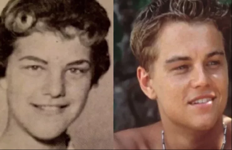 O ator americano Leonardo DiCaprio e essa mulher de origem desconhecida, Judy Zipper.
